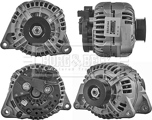 Borg & Beck BBA2344 - Alternator autospares.lv