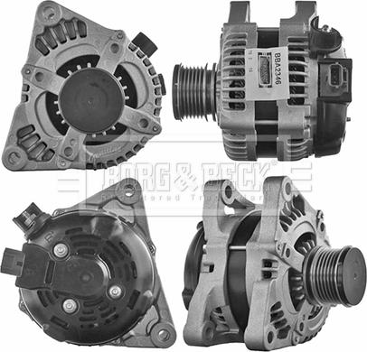 Borg & Beck BBA2346 - Alternator autospares.lv