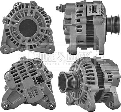 Borg & Beck BBA2354 - Alternator autospares.lv