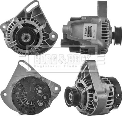 Borg & Beck BBA2353 - Alternator autospares.lv