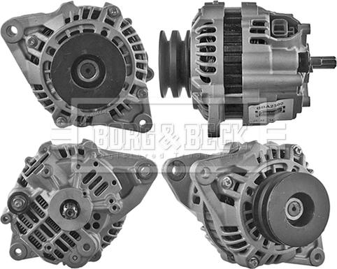 Borg & Beck BBA2300 - Alternator autospares.lv