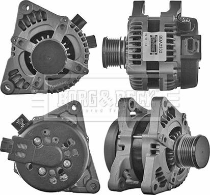 Borg & Beck BBA2332 - Alternator autospares.lv