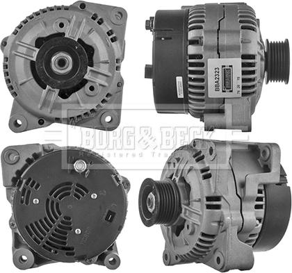 Borg & Beck BBA2323 - Alternator autospares.lv