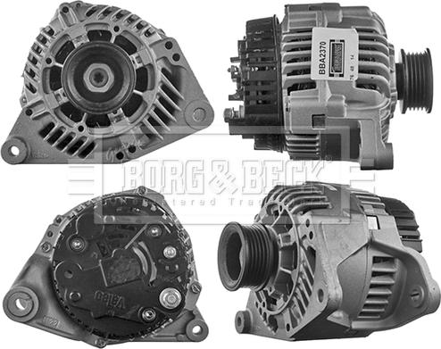 Borg & Beck BBA2370 - Alternator autospares.lv