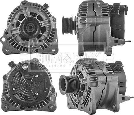 Borg & Beck BBA2243 - Alternator autospares.lv