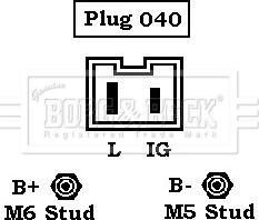 Borg & Beck BBA2807 - Alternator autospares.lv