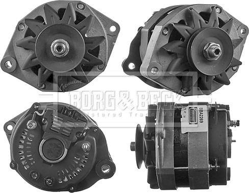 Borg & Beck BBA2269 - Alternator autospares.lv