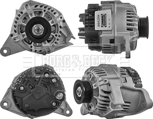 Borg & Beck BBA2264 - Alternator autospares.lv