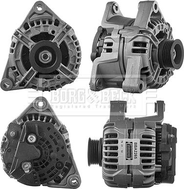 Borg & Beck BBA2265 - Alternator autospares.lv