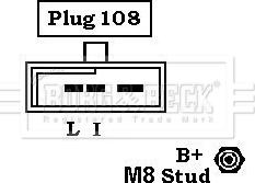 Borg & Beck BBA2699 - Alternator autospares.lv