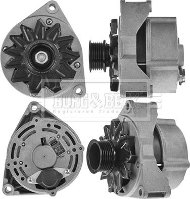 Borg & Beck BBA2225 - Alternator autospares.lv