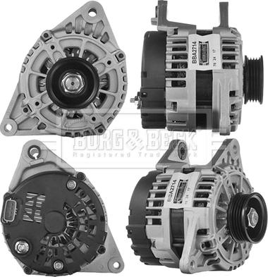 Borg & Beck BBA2714 - Alternator autospares.lv