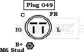 Borg & Beck BBA2782 - Alternator autospares.lv