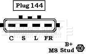 Borg & Beck BBA2733 - Alternator autospares.lv