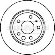 Borg & Beck BBD4900 - Brake Disc autospares.lv