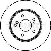 Borg & Beck BBD4918 - Brake Disc autospares.lv