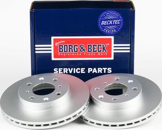 Borg & Beck BBD4987 - Brake Disc autospares.lv