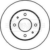 Borg & Beck BBD5063 - Brake Disc autospares.lv