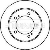 Borg & Beck BBD4927 - Brake Disc autospares.lv