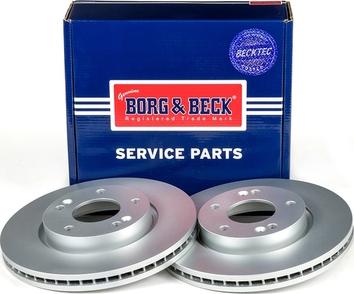 Borg & Beck BBD4495 - Brake Disc autospares.lv