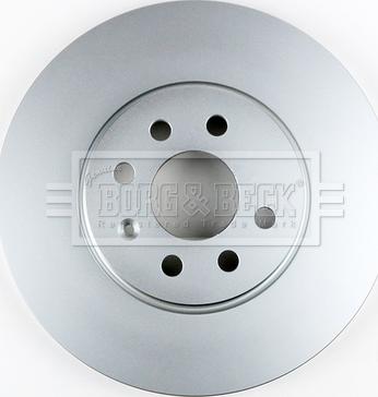 Borg & Beck BBD4455 - Brake Disc autospares.lv