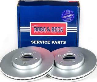 Borg & Beck BBD4451 - Brake Disc autospares.lv
