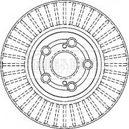 Borg & Beck BBD4458 - Brake Disc autospares.lv