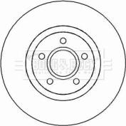 Borg & Beck BBD4452 - Brake Disc autospares.lv