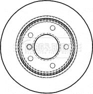 Borg & Beck BBD4465 - Brake Disc autospares.lv