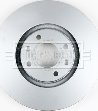 Borg & Beck BBD4468 - Brake Disc autospares.lv