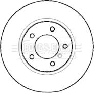 Borg & Beck BBD4407 - Brake Disc autospares.lv