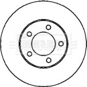 Borg & Beck BBD4418 - Brake Disc autospares.lv