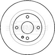 LUCAS DF852 - Brake Disc autospares.lv