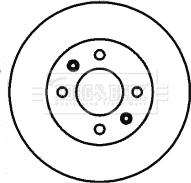 Borg & Beck BBD4428 - Brake Disc autospares.lv