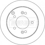 Borg & Beck BBD4540 - Brake Disc autospares.lv