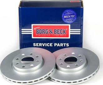 Borg & Beck BBD4553 - Brake Disc autospares.lv