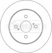 Borg & Beck BBD4561 - Brake Disc autospares.lv