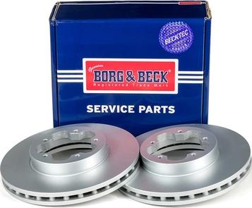 Borg & Beck BBD4563 - Brake Disc autospares.lv