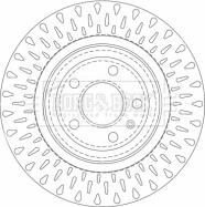 Borg & Beck BBD4508 - Brake Disc autospares.lv