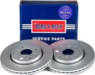 Borg & Beck BBD4534 - Brake Disc autospares.lv