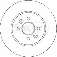 Borg & Beck BBD4531 - Brake Disc autospares.lv