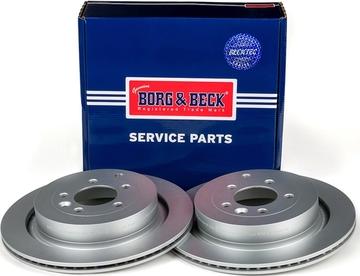 Borg & Beck BBD4533 - Brake Disc autospares.lv