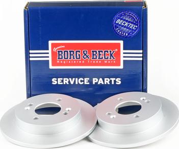 Borg & Beck BBD4529 - Brake Disc autospares.lv