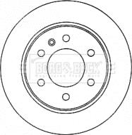 Borg & Beck BBD4571 - Brake Disc autospares.lv