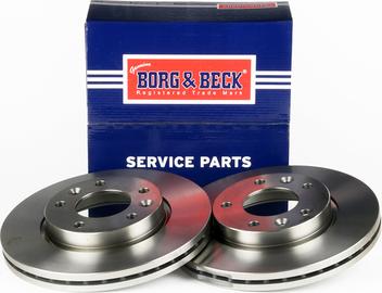 Borg & Beck BBD4652 - Brake Disc autospares.lv