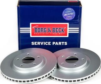 Borg & Beck BBD4657 - Brake Disc autospares.lv