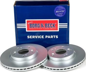 Borg & Beck BBD4660 - Brake Disc autospares.lv