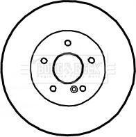 Borg & Beck BBD4663 - Brake Disc autospares.lv