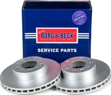 Borg & Beck BBD4608 - Brake Disc autospares.lv