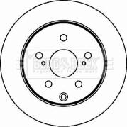 Borg & Beck BBD4603 - Brake Disc autospares.lv